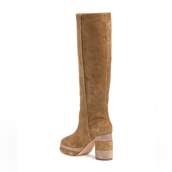 Tory Burch Platform Block Heel Tall Boot - Picture 3 of 11